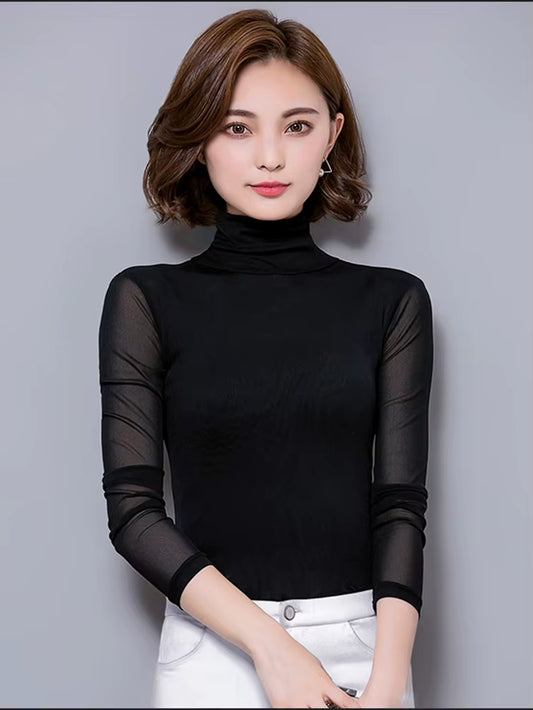 Long Sleeve Shirt Women Tops Chemise Femme Women Blouses 2026 Sexy Lace Blouse Blusas Y Camisas Mujer Camisa Feminina