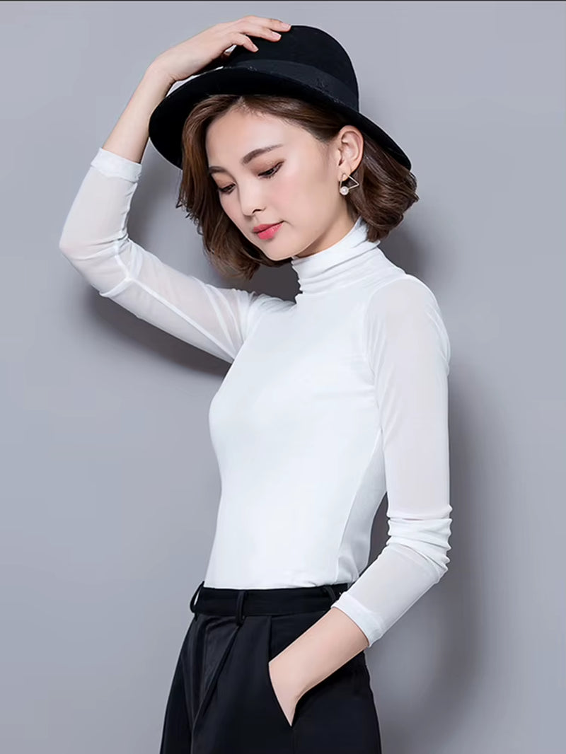 Long Sleeve Shirt Women Tops Chemise Femme Women Blouses 2026 Sexy Lace Blouse Blusas Y Camisas Mujer Camisa Feminina