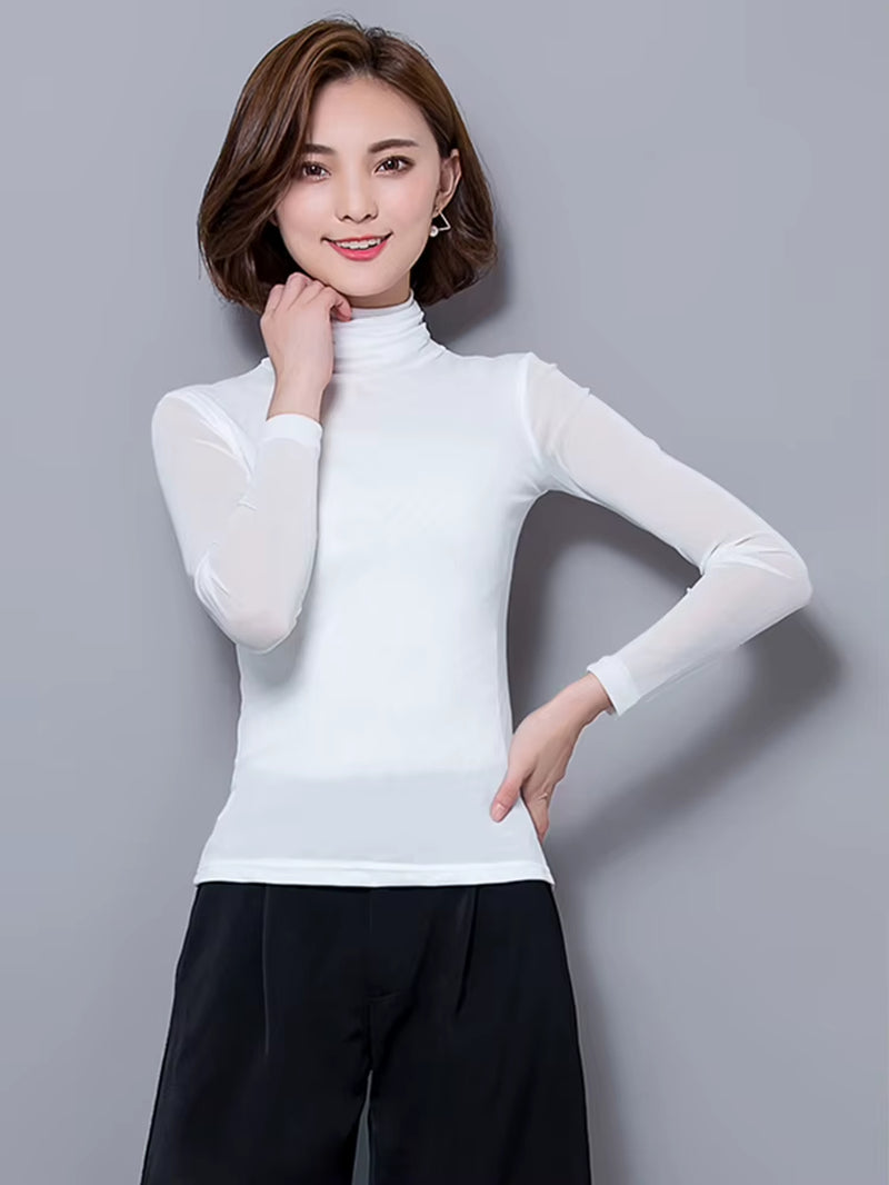 Long Sleeve Shirt Women Tops Chemise Femme Women Blouses 2026 Sexy Lace Blouse Blusas Y Camisas Mujer Camisa Feminina